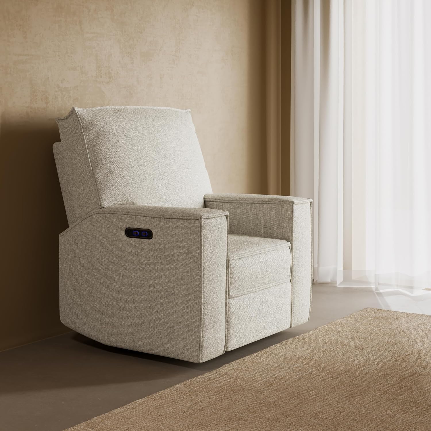 Detalle 2 de Storkcraft Texas nursery power recliner