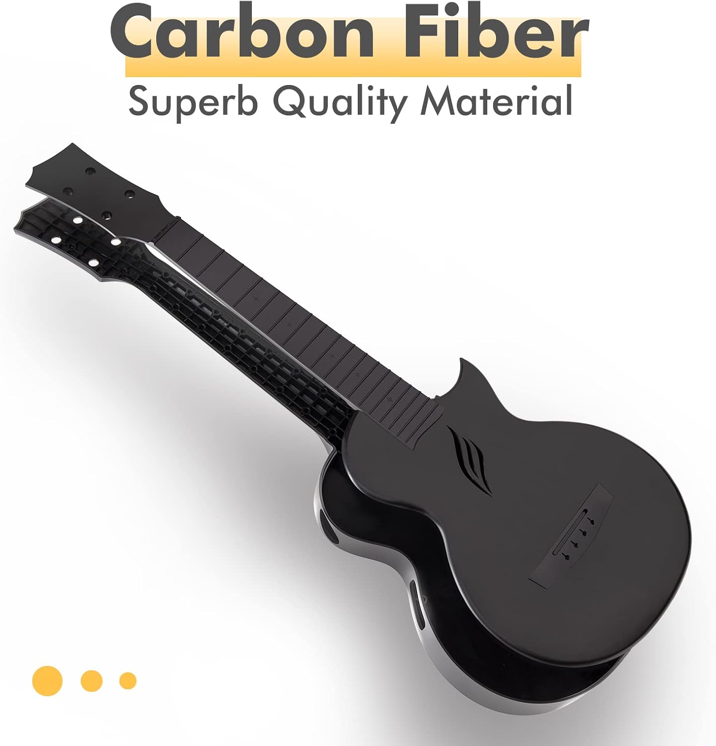 Thumbnail 5 de Ukulele Concerto Enya Nova U 23 pollici – kit completo in fibra di carbonio per principianti e professionisti