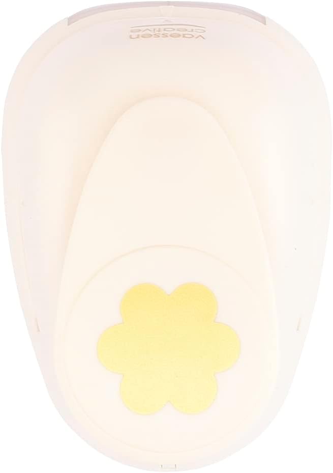 Detalle de Vaessen Creative Perforatrice de Papier – Taille L, motif Fleur