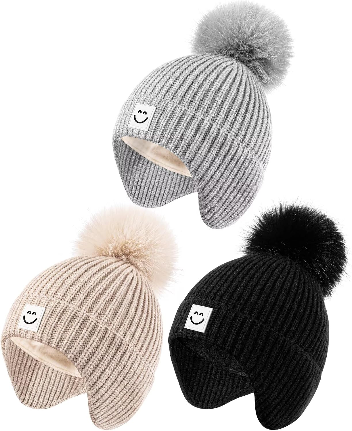 Detalle de Alepo Kids Winter Hats 3-Pack