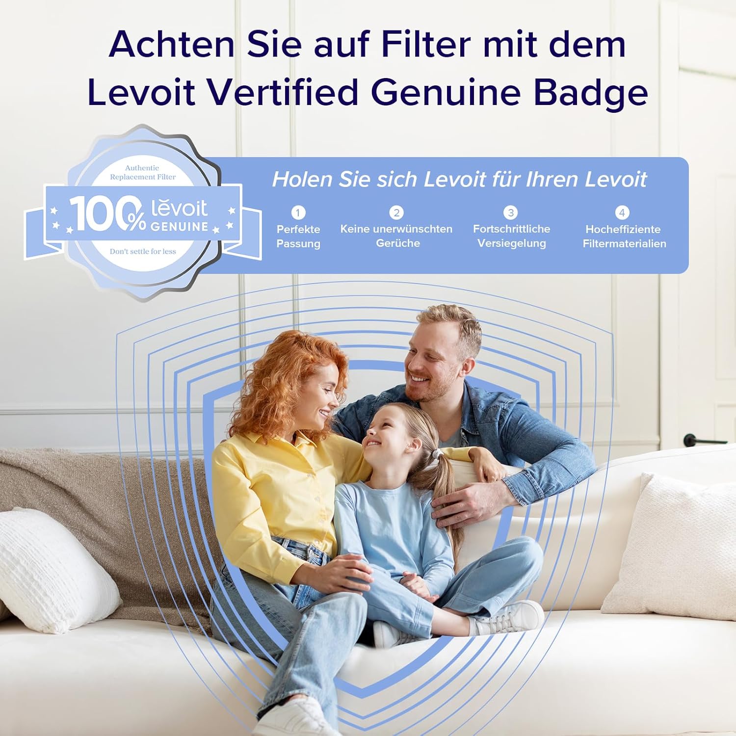 Thumbnail 5 de LEVOIT Core 300S Ersatzfilter HEPA für Luftreiniger