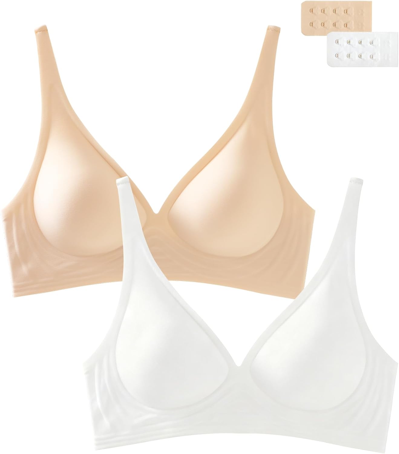 Detalle de BOUFOR Deep V Bra Low Cut Sexy Push Up Bralette