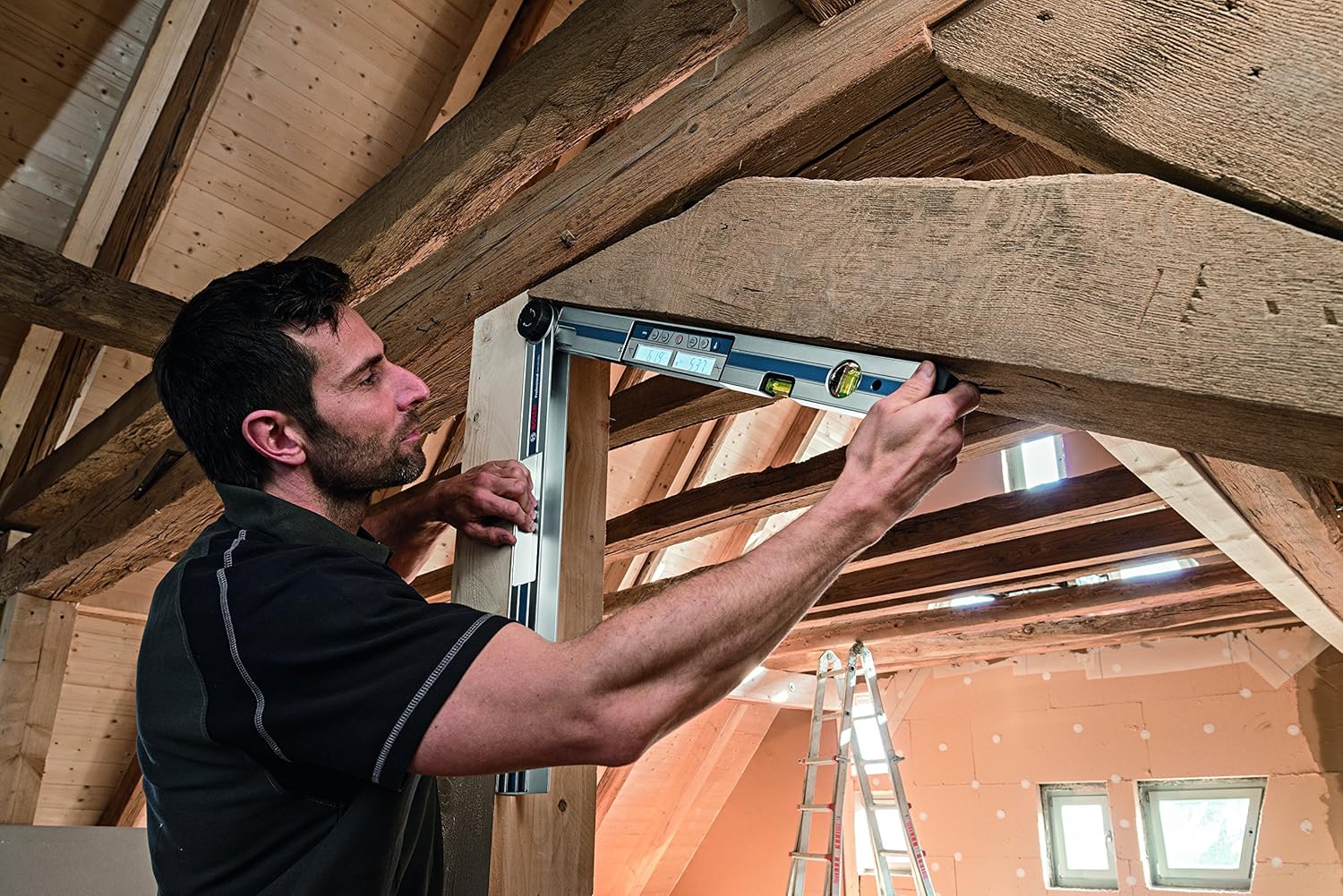 Detalle de Bosch Professional GAM 270 MFL : mesureur d’angle et niveau électronique avec laser jusqu’à 270°