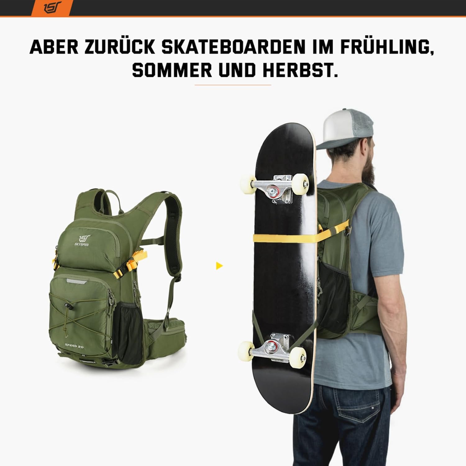 Thumbnail 6 de SKYSPER Cycling Backpack 20L: Lightweight, versatile daypack for biking and outdoor adventures