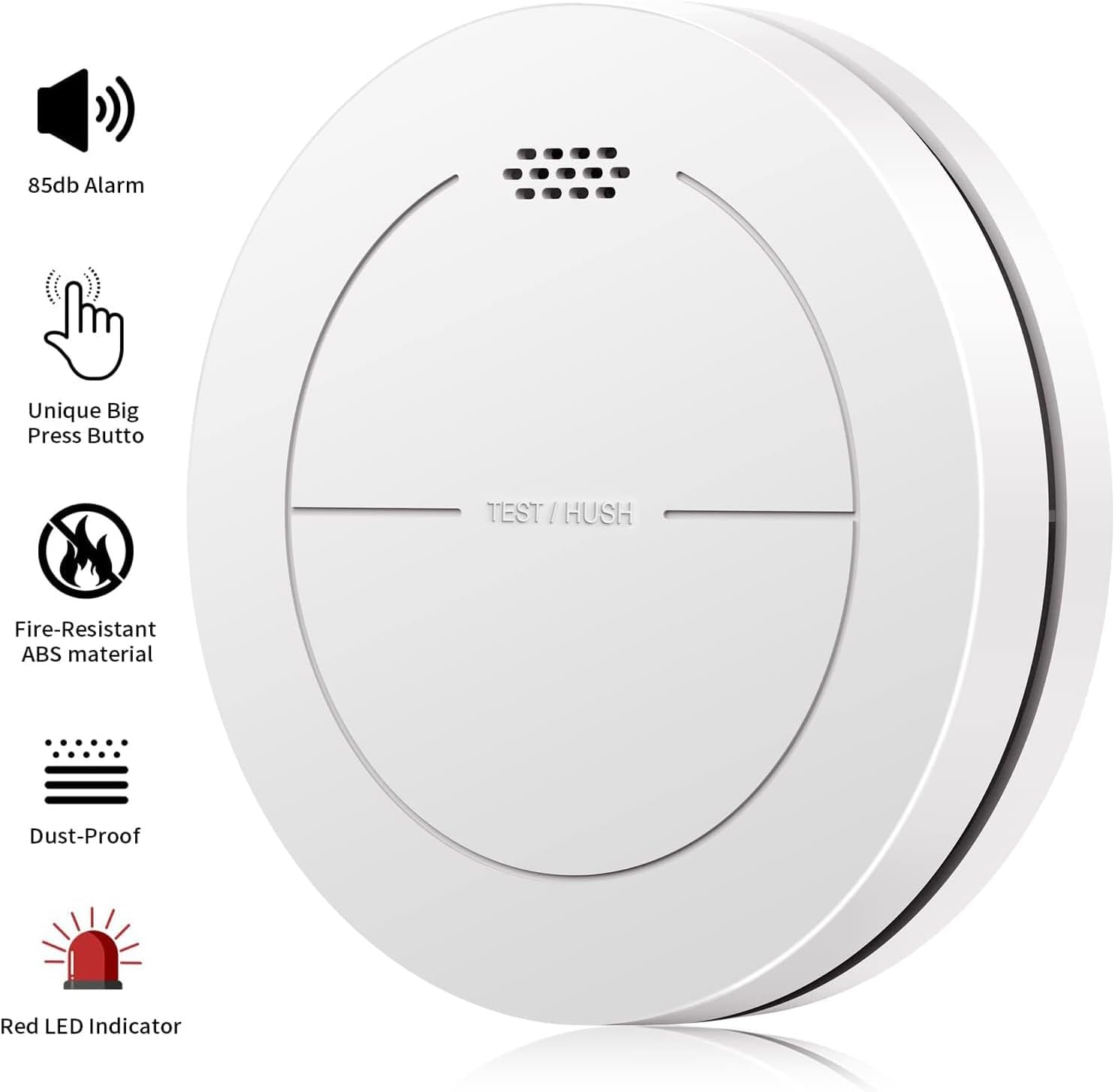 Thumbnail 1 de Detector de Humo 10 años 85dB