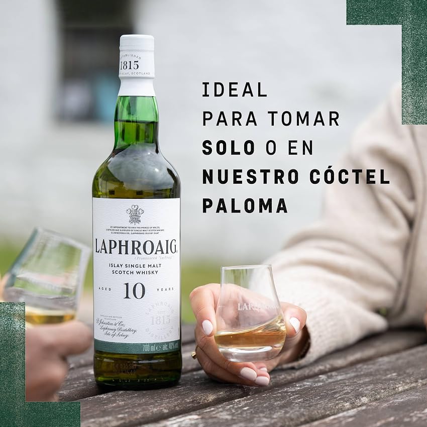Thumbnail 6 de Laphroaig 10 años Whisky Escocés Islay 🥃 750ml