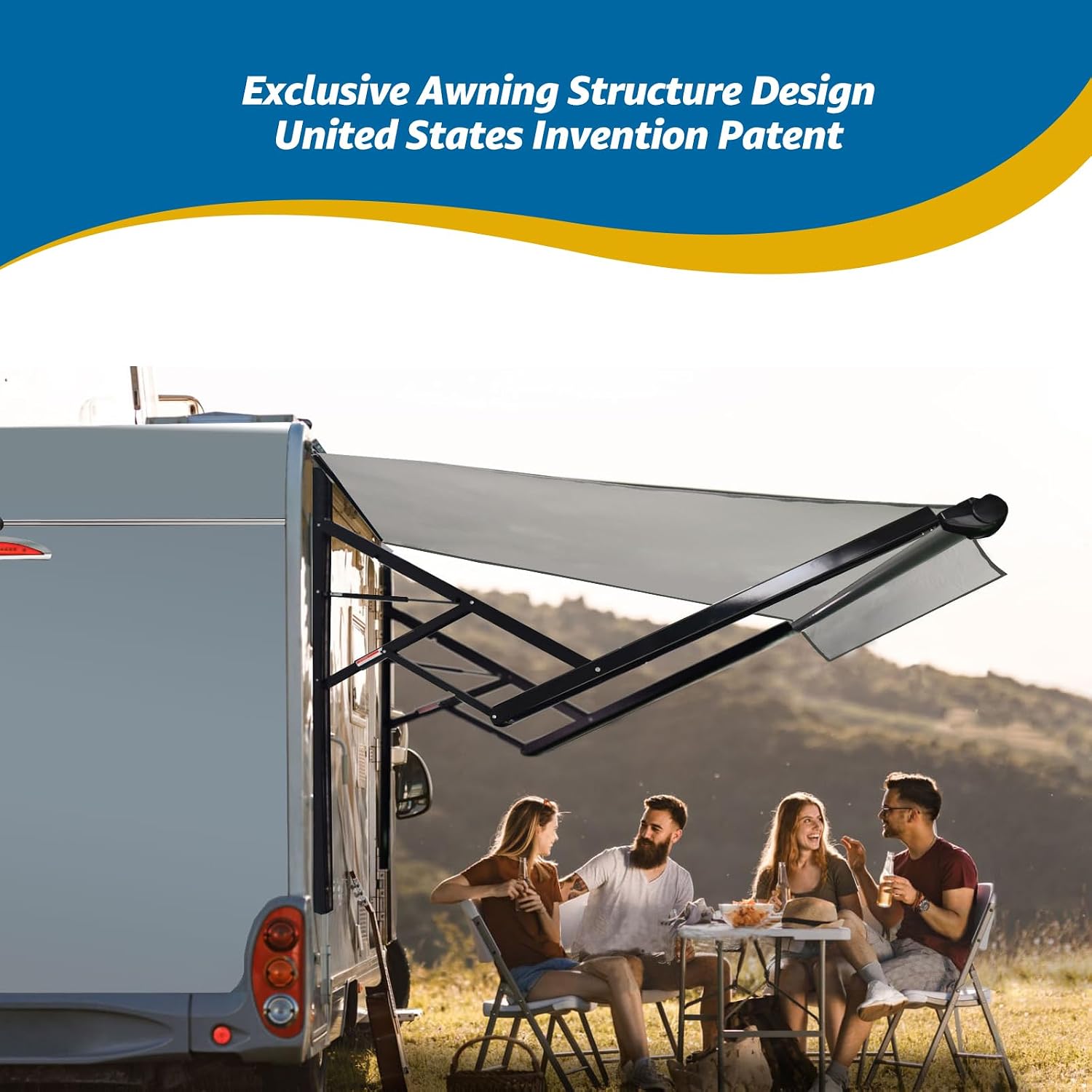Detalle 2 de RVeaves RV Awning Fabric Replacement, 20-foot