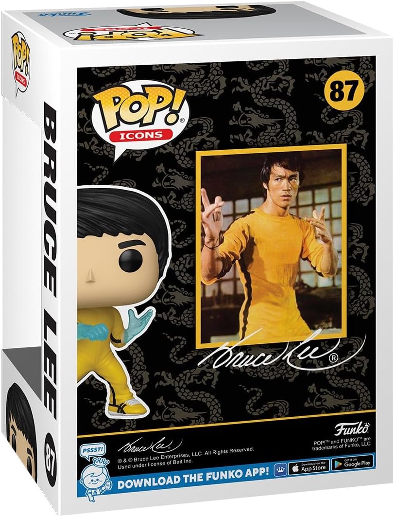 Detalle de Funko Pop Bruce Lee figurine vinyle ⚙
