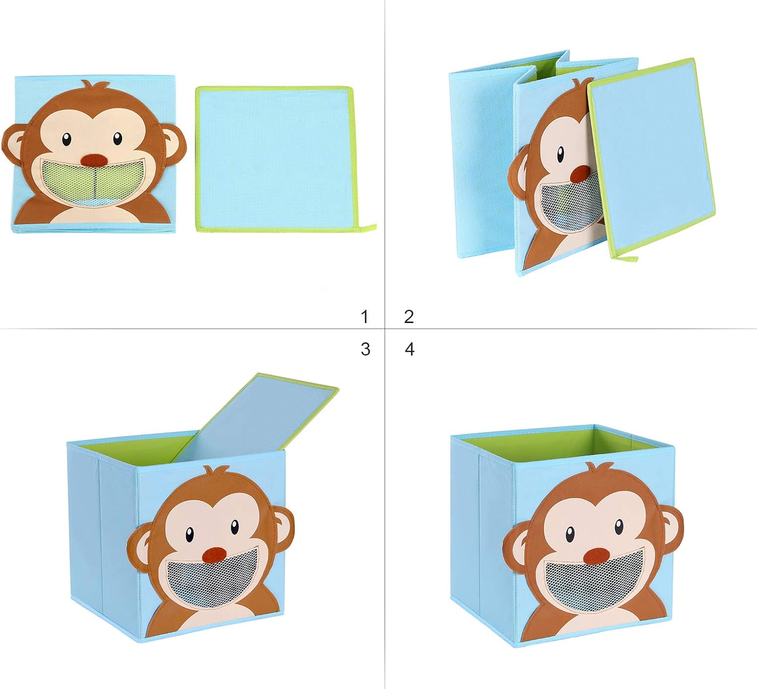 Thumbnail 5 de SONGMICS RFB01KU toy storage cubes 27 cm