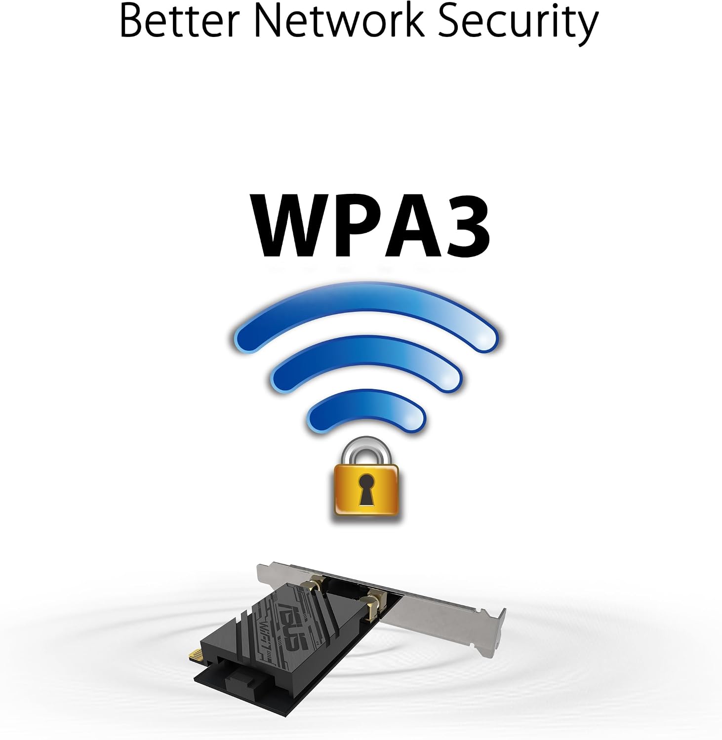 Detalle de ASUS PCE-BE92BT WiFi 7, carte 6 GHz