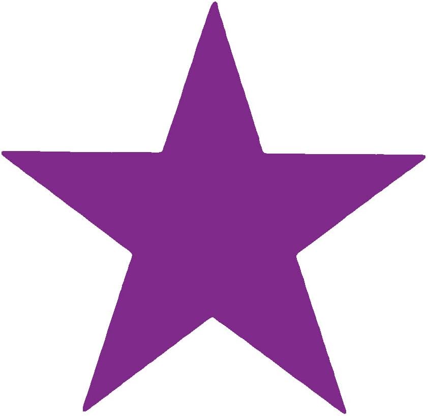 Detalle 2 de SuperStickers Pre Inked Star Stamp for Teachers in Purple, 28mm