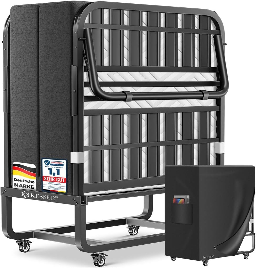 KESSER Klappbett 200x90 Memory-Schaum