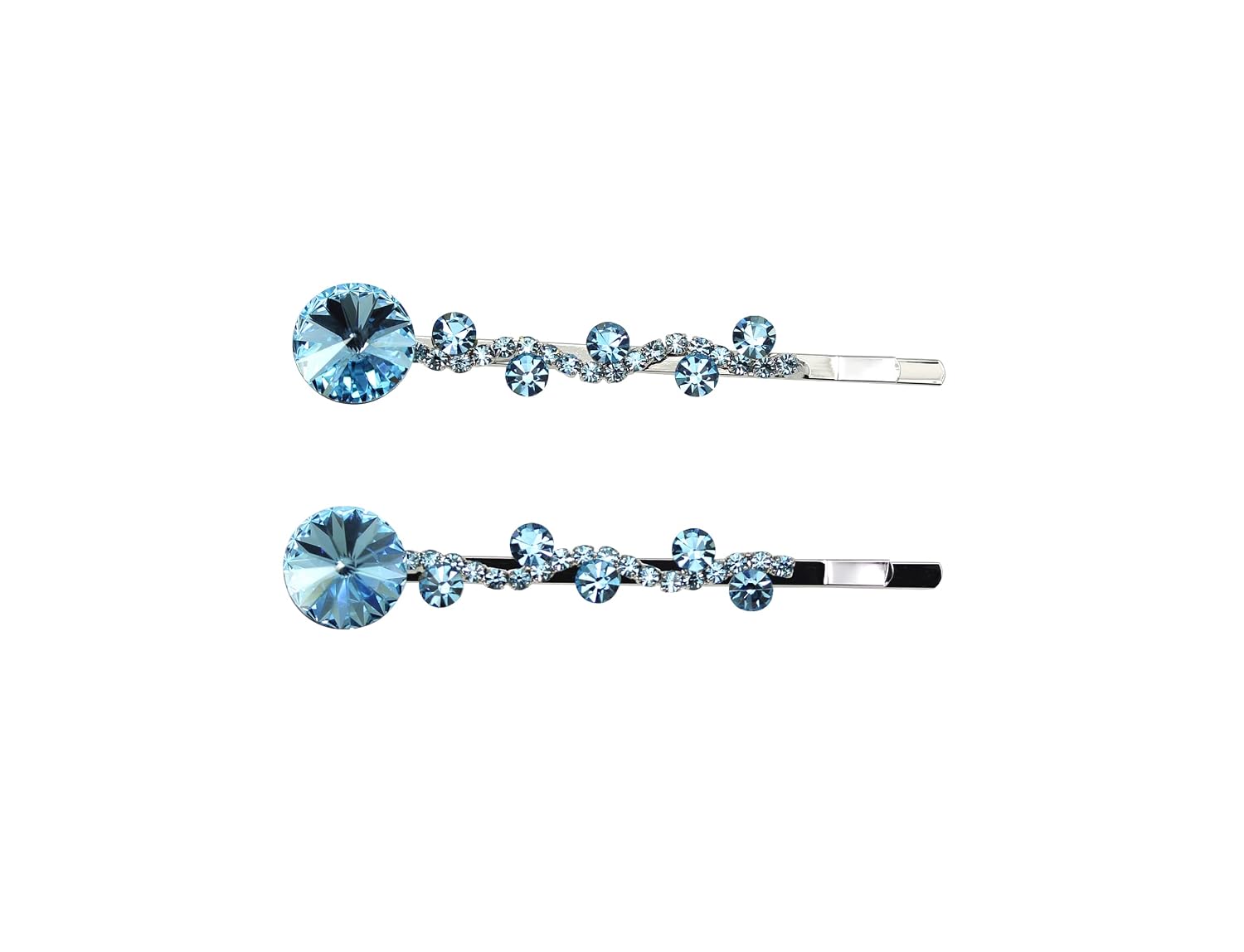 Detalle de Faship Hair Clips, 2.25 x 0.5 inches