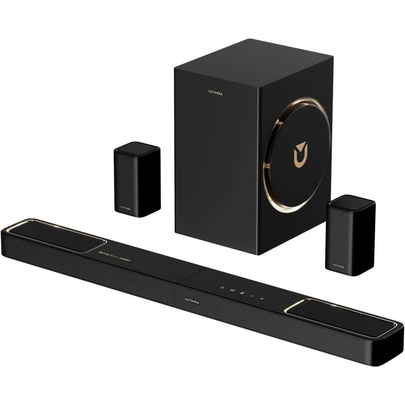 Detalle de Barra de Sonido Ultimea Skywave F40 BOOM 5.1.2: Dolby Atmos, 320W y Bluetooth eARC