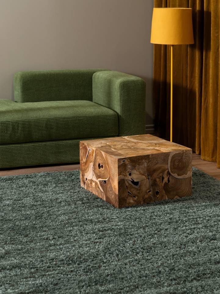 Detalle de RugVista Aris 120326 hoogpolig tapijt 200 x 300 cm, groen