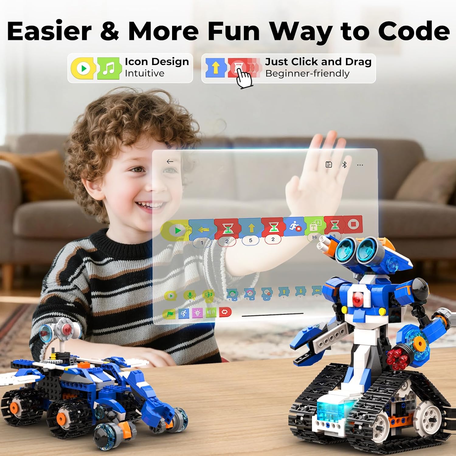 Thumbnail 1 de Apitor Robot J 6-in-1 Kit