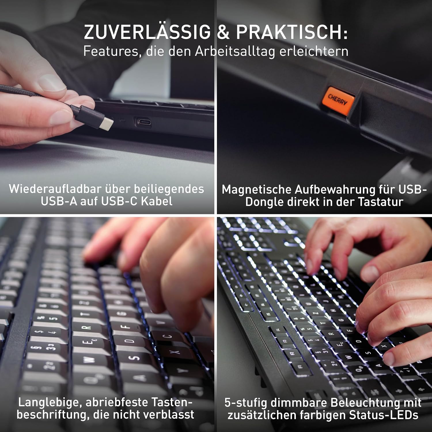 Thumbnail 5 de CHERRY Stream Keyboard Ultimate 4 Geräte