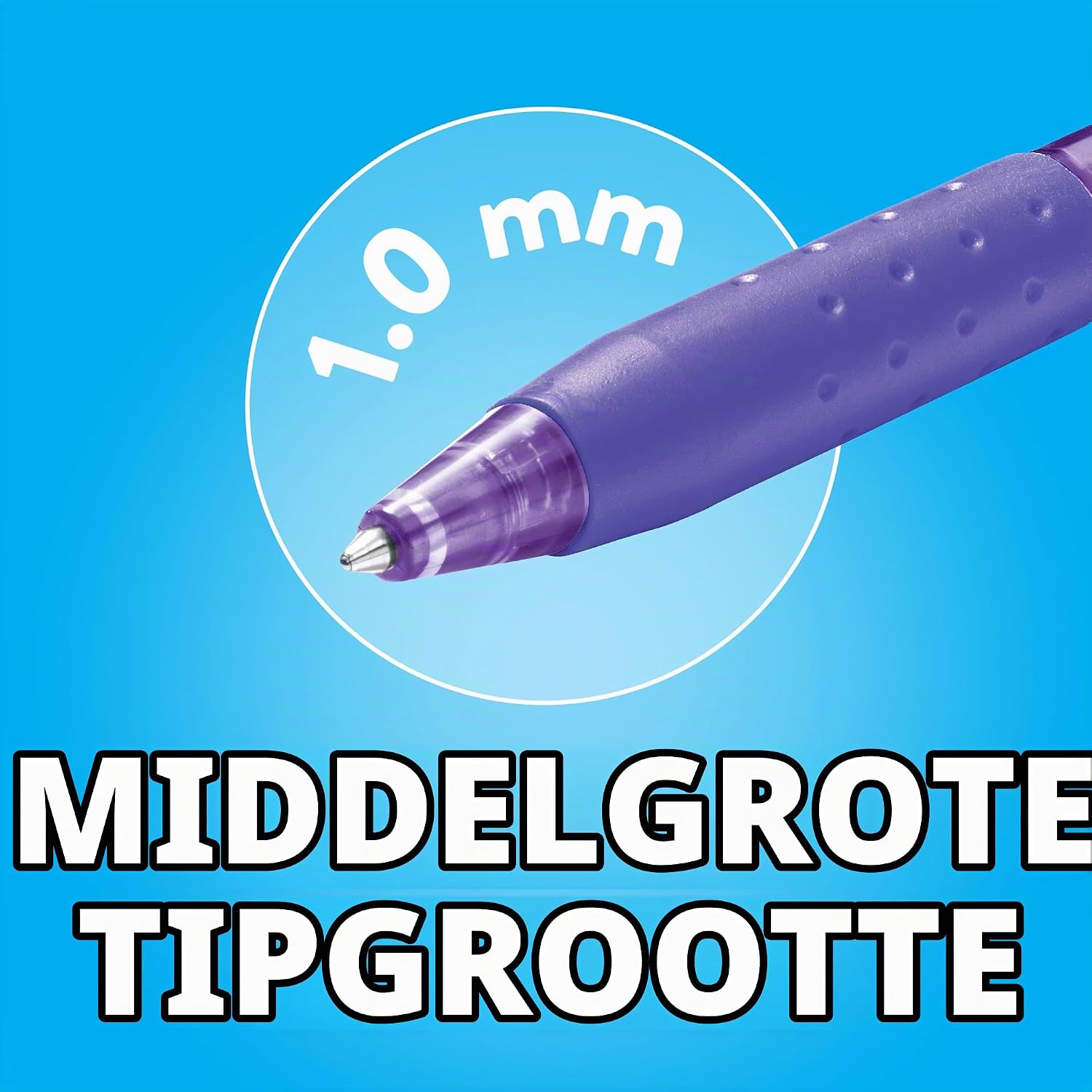 Thumbnail 4 de Paper Mate InkJoy 300RT balpen, zwart, medium punt van 1,0 mm, 12 stuks