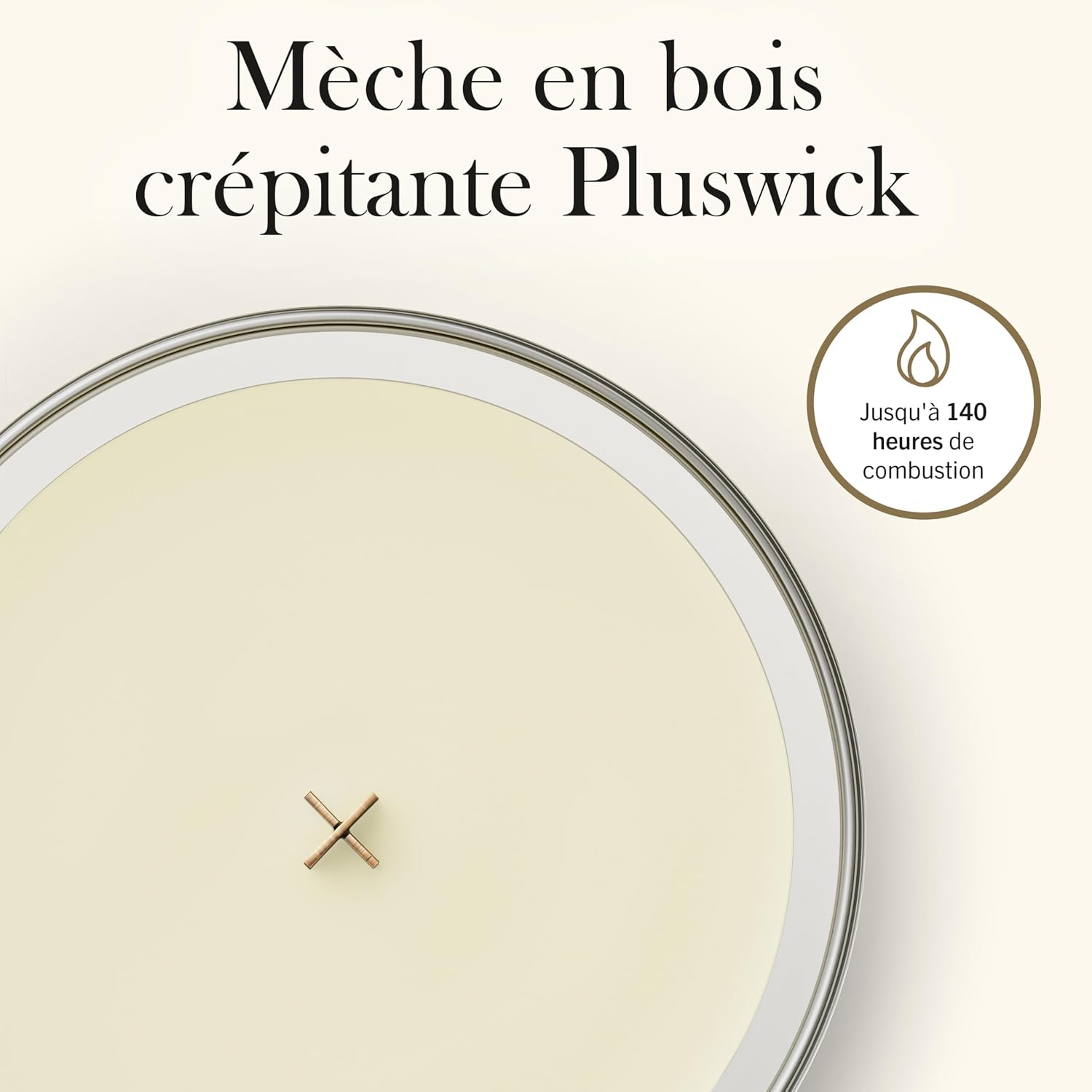 Detalle de WoodWick Grande Bougie Lush Pomelo – Une ambiance lumineuse et果ambiance parfumée, idéale comme cadeau