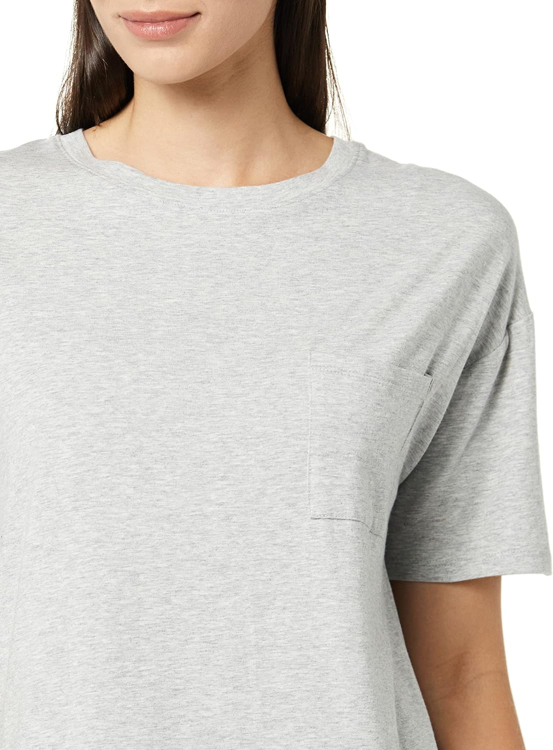 Detalle de Amazon Essentials Women's Knit Jersey Sleep Tee Nightdress