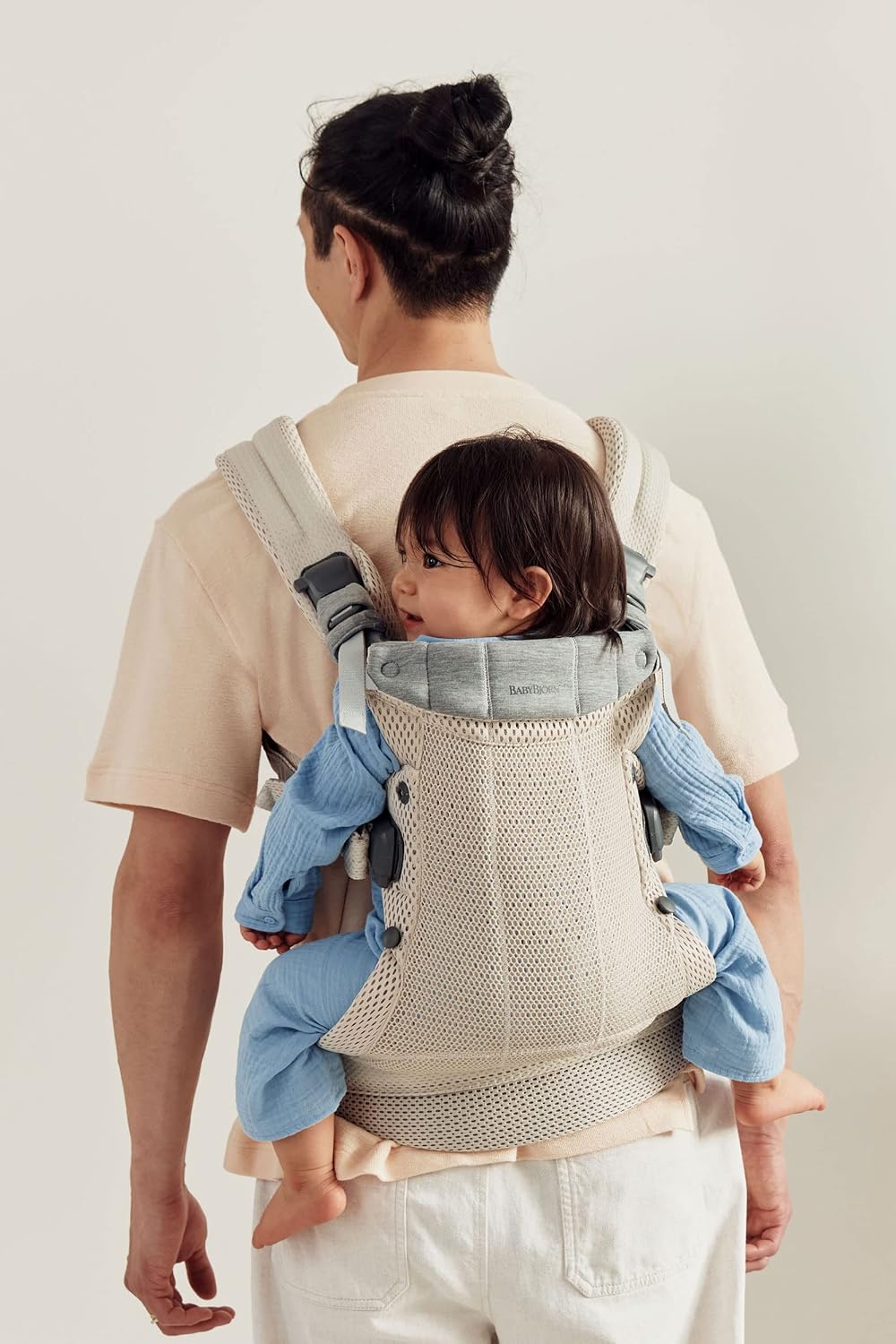 Thumbnail 6 de BabyBjörn Baby Carrier Harmony (3D Mesh) in Cream