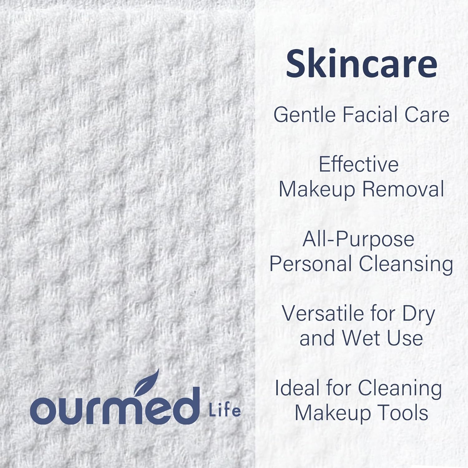 Thumbnail 2 de Ourmed Life Face Towels 100-count biodegradable wipes
