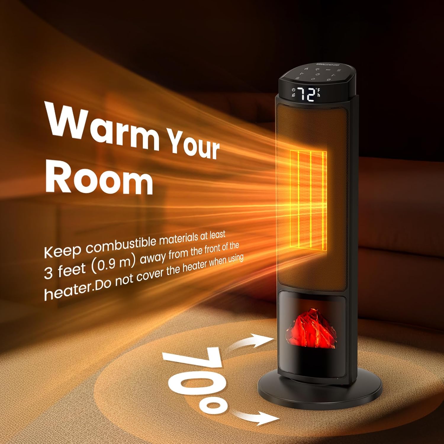 Detalle de OLIXIS Space Heater 1500W