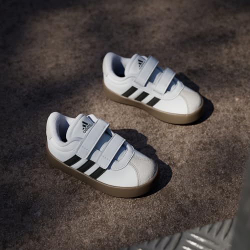 Thumbnail 9 de adidas Mixte Enfant VL Court 3.0 Shoes — Cloud White/Core Black/Grey One, 29 EU