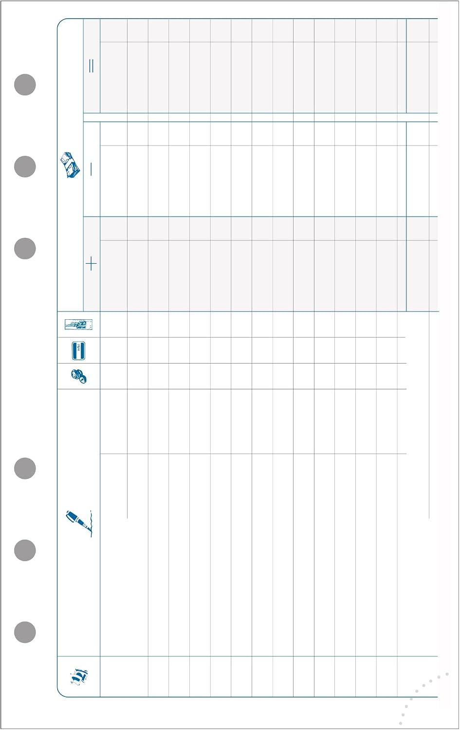 Thumbnail 6 de Exacompta Recharge Agenda Exatime 17 — Jeu de 7 intercalaires assortis