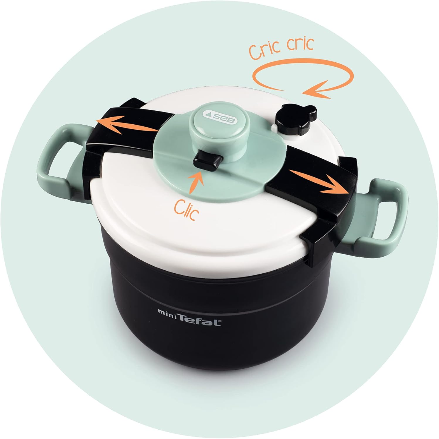 Detalle 2 de Smoby - Tefal Cocotte Clipso : Accessoire de Cuisine pour Enfant à partir de 3 ans