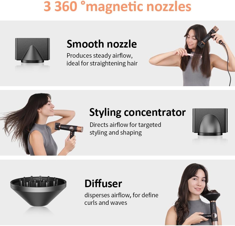 Thumbnail 5 de Faszin Professional Hair Dryer 200M ions