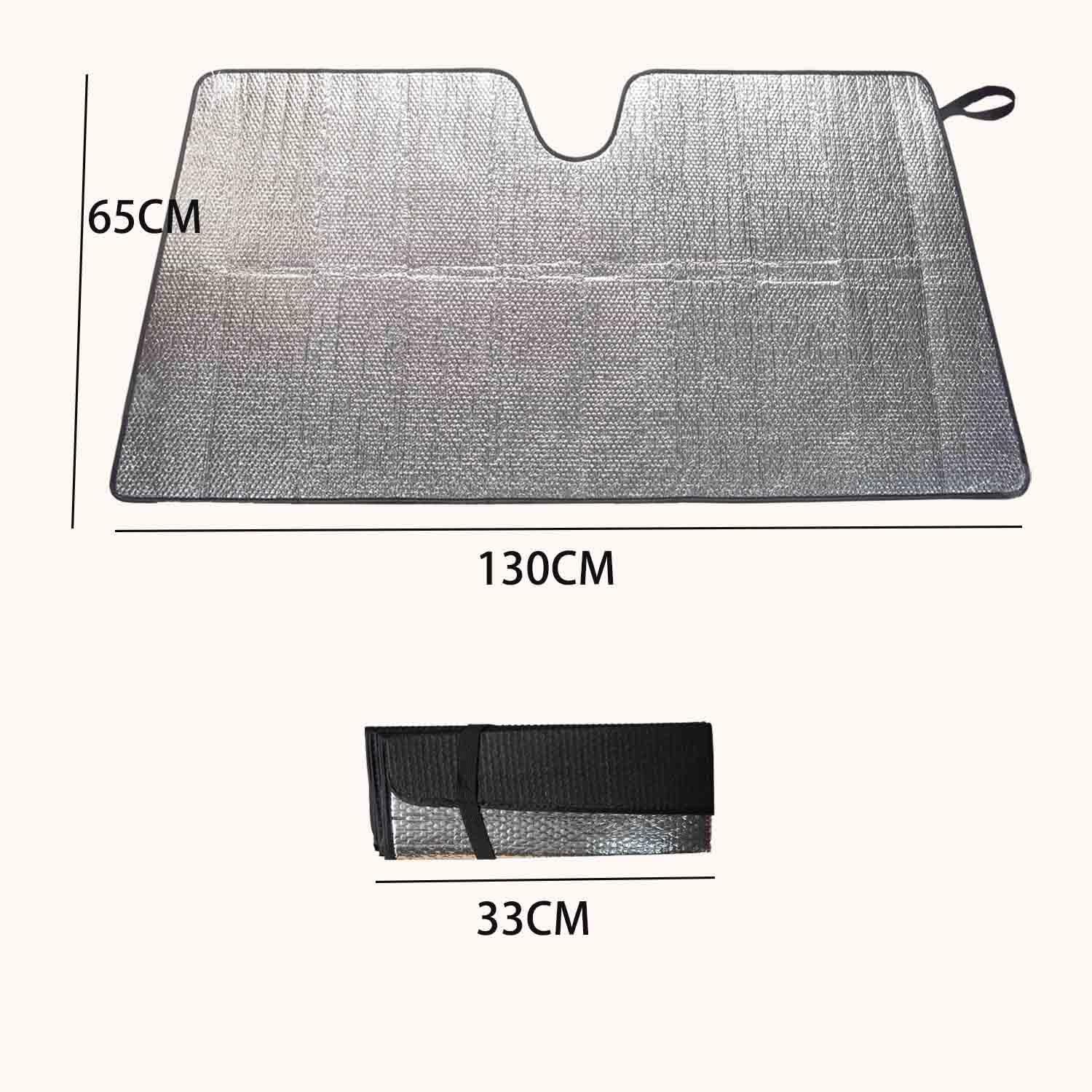 Thumbnail 2 de AuFiiy Parasole Auto 130 × 65 cm: parasole pieghevole riflettente per parabrezza