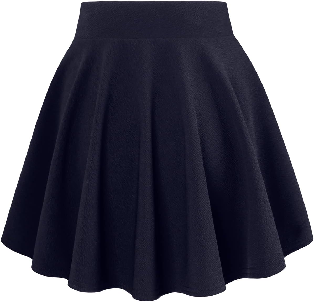 Thumbnail 1 de DJT Mädchen Mini-Skaterrock mit Shorts – Basic Solid, dehnbar, mit elastischem Bund