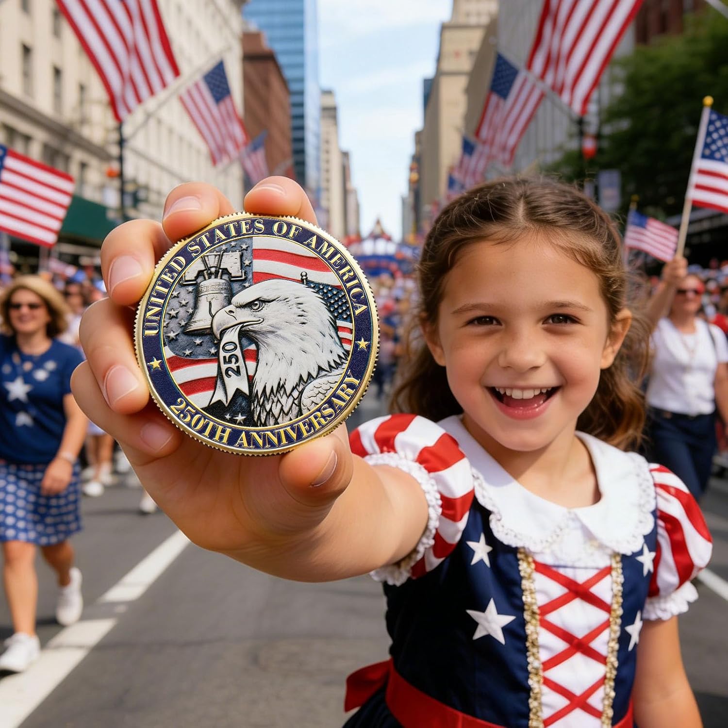 Detalle de Challenge Coin 1776–2026