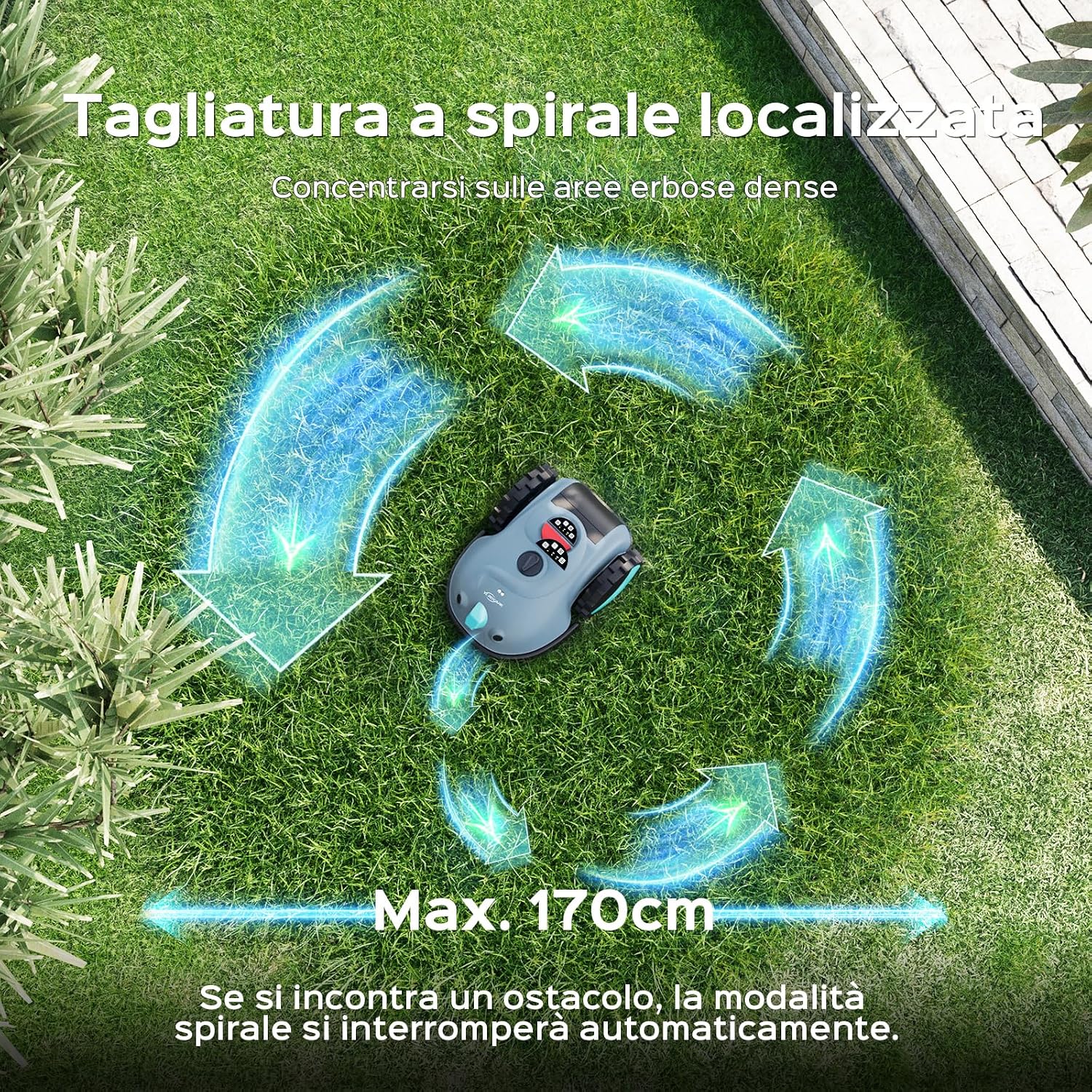 Thumbnail 6 de YARDCARE V100: Robot Tagliaerba Senza Filo Perimetrale per Giardini Piccoli