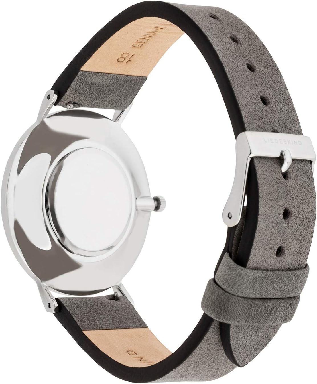 Thumbnail 2 de Liebeskind Berlin Damenarmbanduhr 38 mm – Quarzuhr mit Lederarmband, 5 ATM wasserdicht