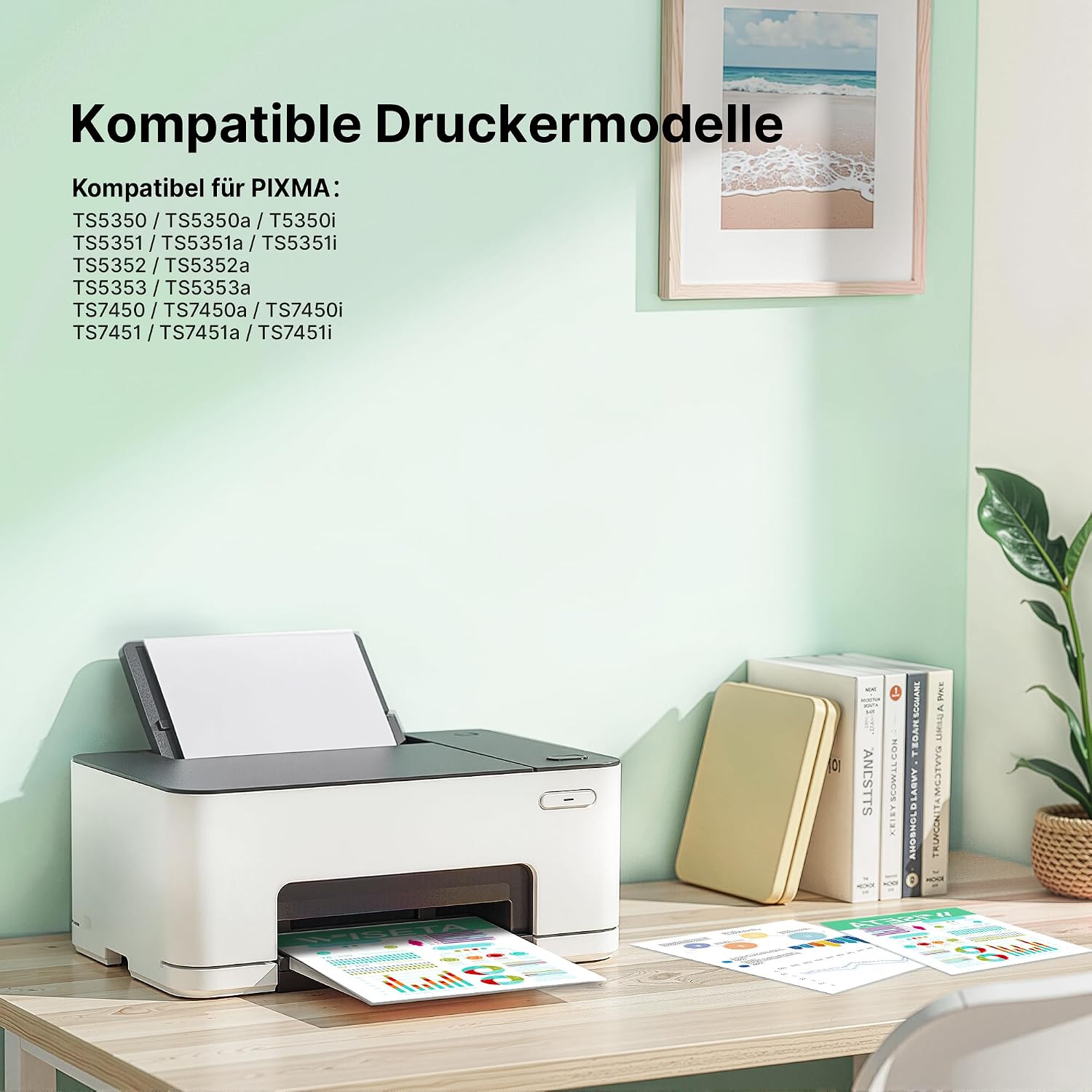 Thumbnail 1 de PG-560XL & CL-561XL Patronen Multipack für Canon Pixma TS5350/TS5351/TS5352/TS5353 sowie TS7450/TS7451 (Schwarz & Farbe, 2er-Set)