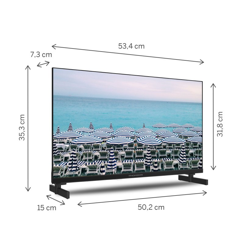 Thumbnail 3 de Thomson Easy TV 24HD2S13 24" LED HD: televisor con sintonizador triple y acceso rápido a favoritos