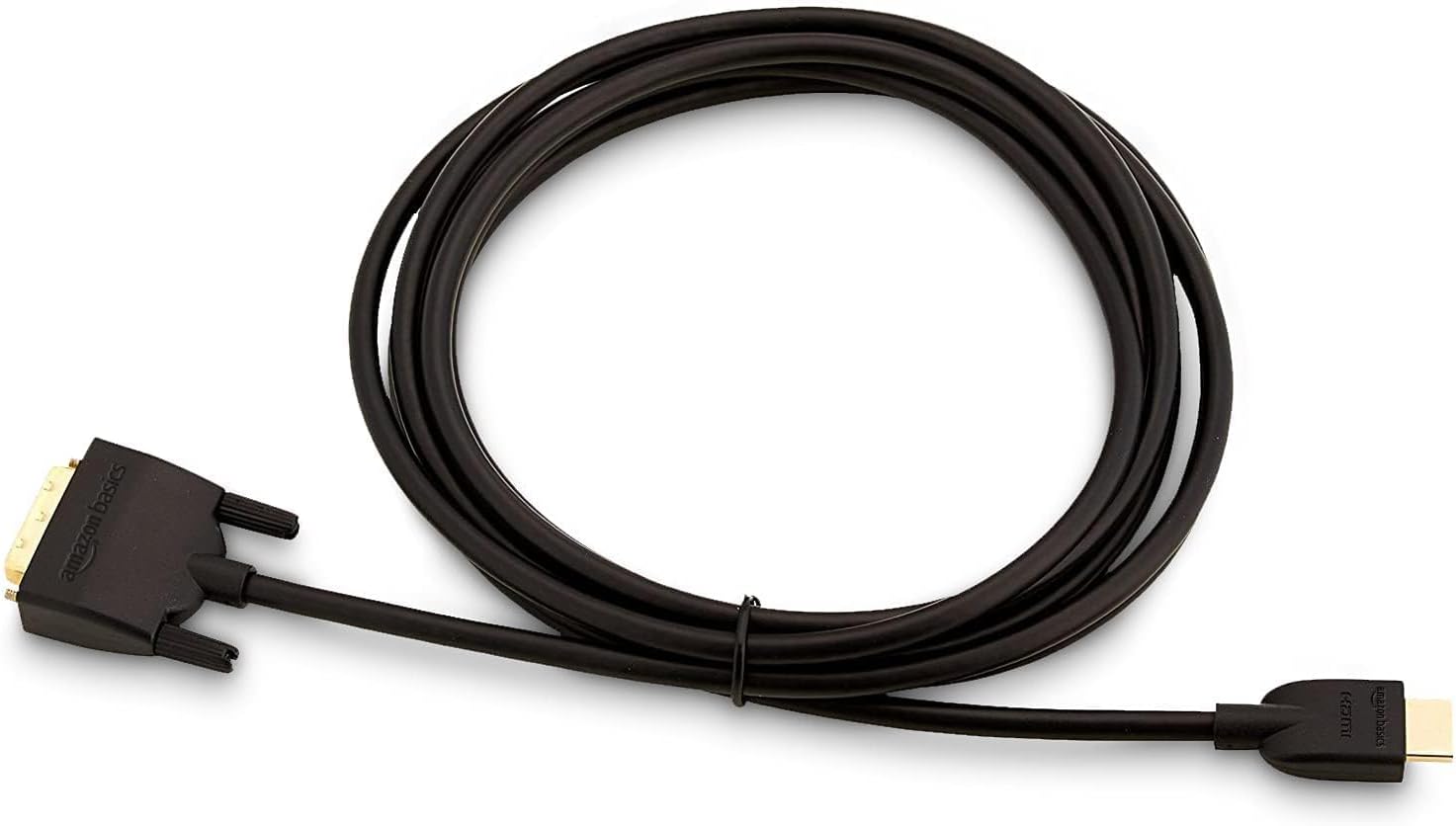 Detalle de Amazonベーシック HDMI A-DVI変換ケーブル 3.0m 双方向・1080P・金メッキコネクター