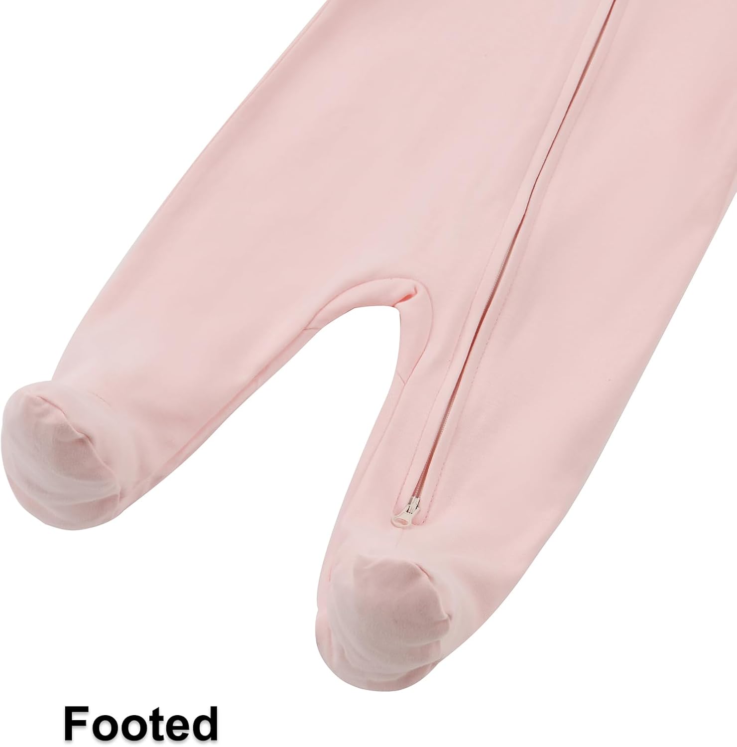 Detalle de Aablexema Baby Footie Pajamas in Organic Cotton