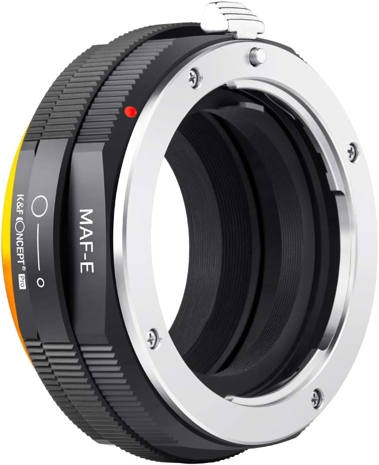 Thumbnail 1 de K&F CONCEPT M22105 Minolta(AF)‑NEX Adapterring – mechanischer Objektivadapter für Sony E-Mount