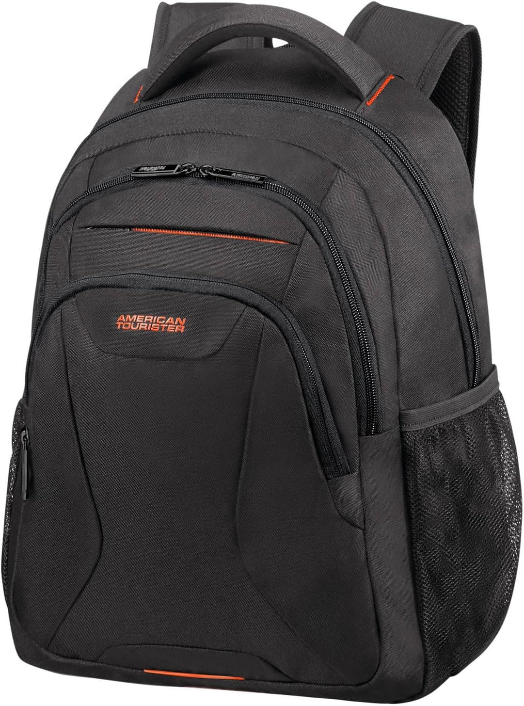Detalle 2 de American Tourister At Work Laptop-Rucksack 13,3–14,1 Zoll Black/Orange