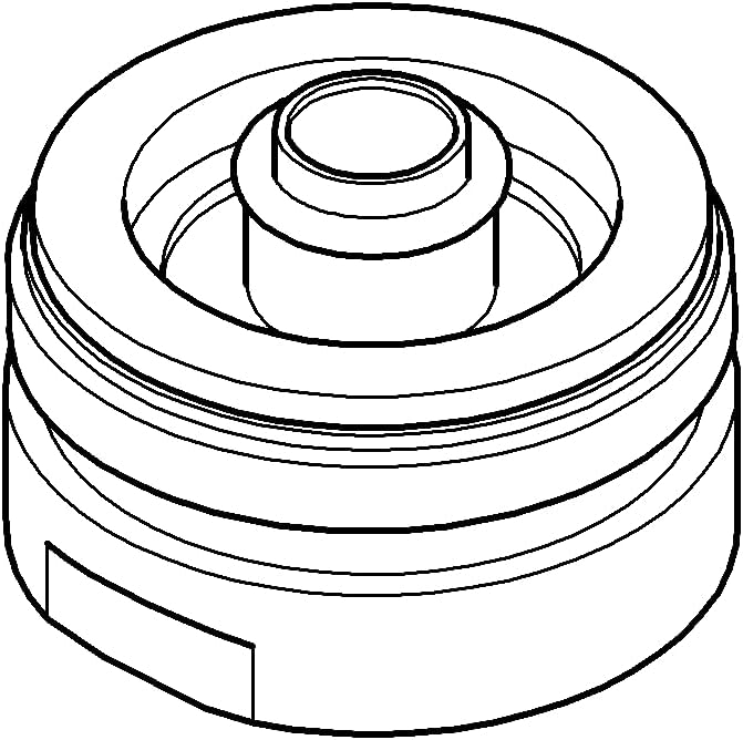 Detalle de GROHE aeratore 64374000 (set da 4) con finitura cromata
