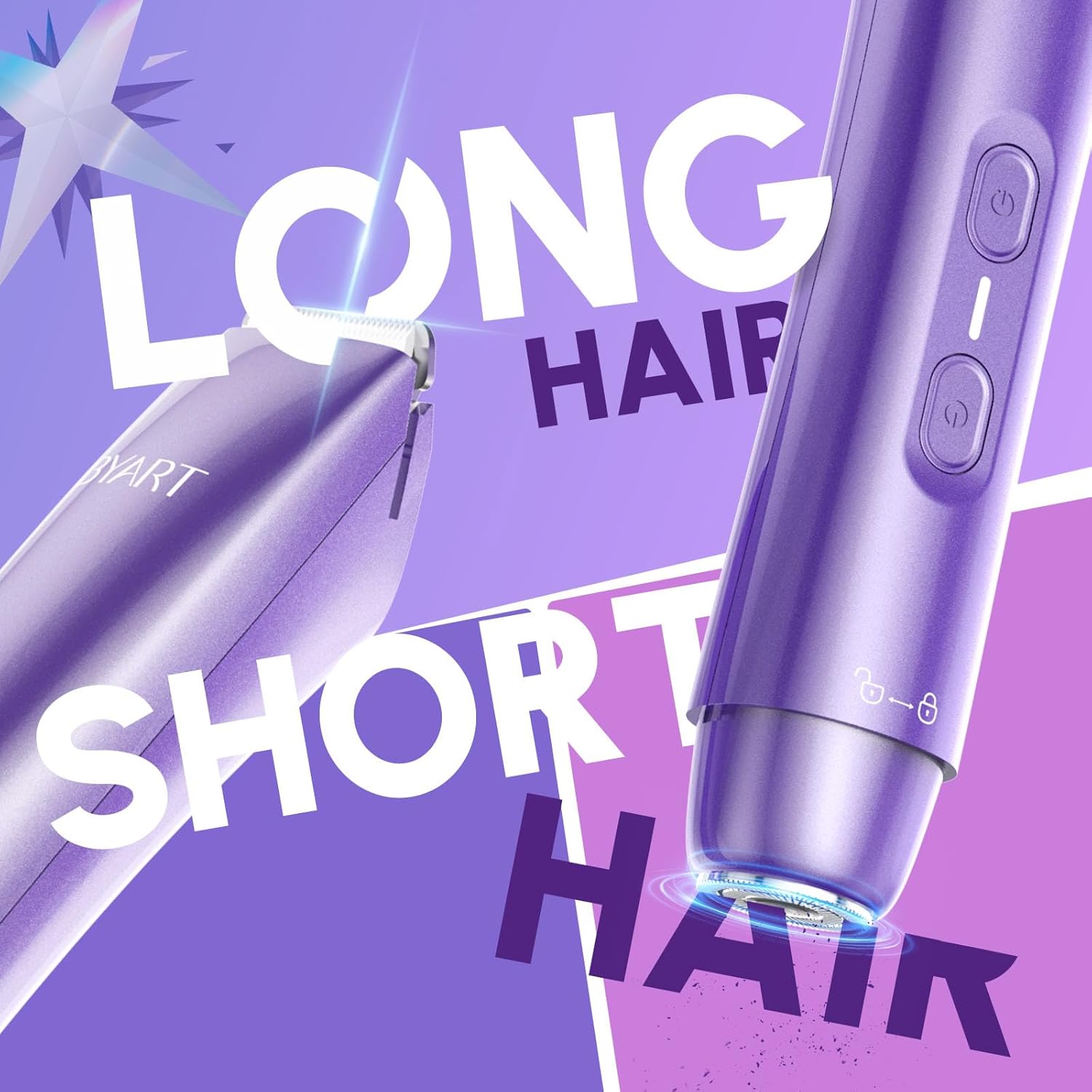 Thumbnail 6 de BYART Dual Head Electric Shaver IPX7 🪒