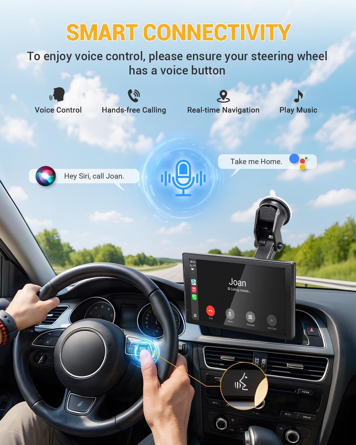 Detalle 1 de CEMOFE Car Play Screen 8 Inch