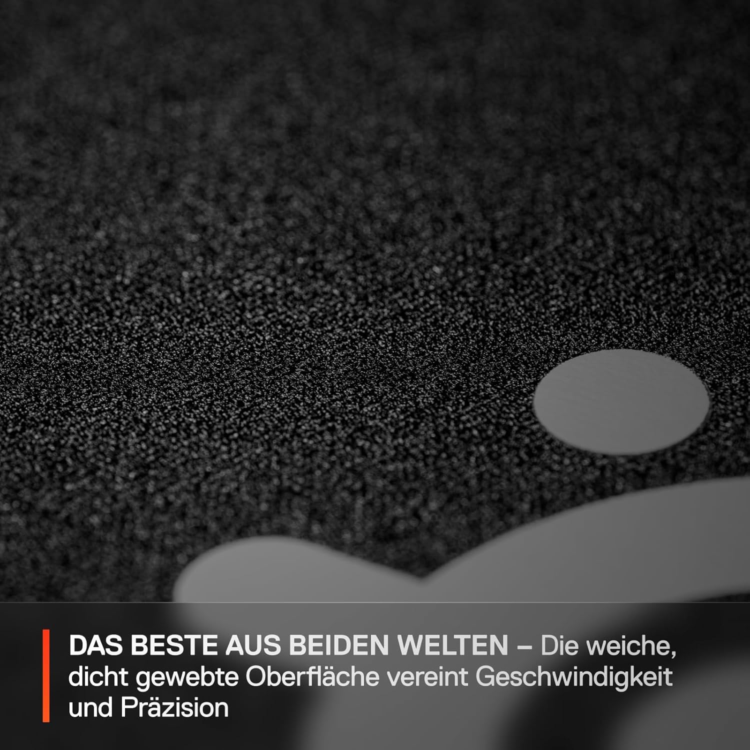 Thumbnail 2 de SteelSeries QcK L Performance Balance Gaming-Mauspad (490 x 420 mm) für gleichmäßiges Gleiten