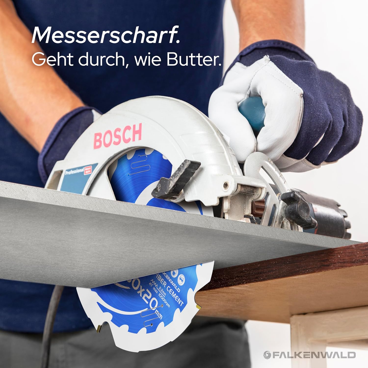 Thumbnail 3 de FALKENWALD Sägeblatt Faserzement 160x20mm