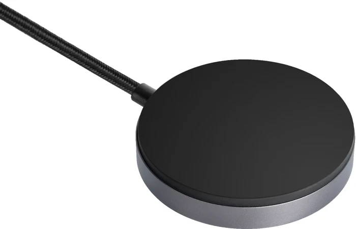 Detalle de BlueBuilt Qi2 kabelloses Ladegerät 15 W in Schwarz