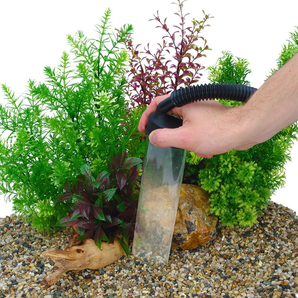 Detalle 1 de Fluval EasyVac Aquarienkies-Reiniger mit Schlauch (Rohrlänge 25,5 cm)