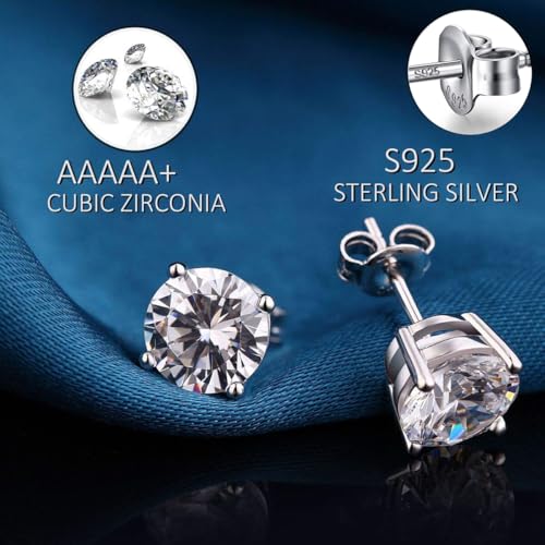 Detalle de Boucle d'oreille homme diamant argent 925 ⚙